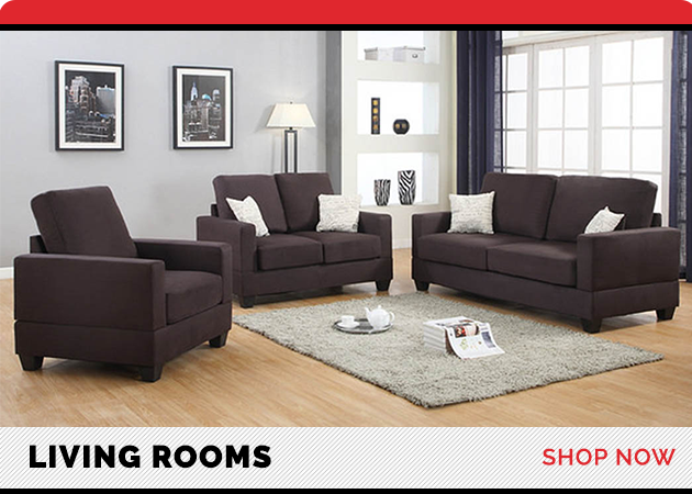 3Pc Brown Sofa, Loveseat, and Chair Set