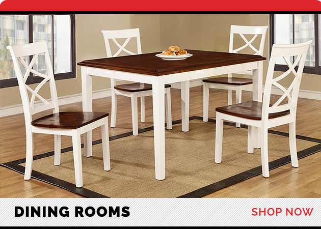 5Pc White Cherry Dining Set